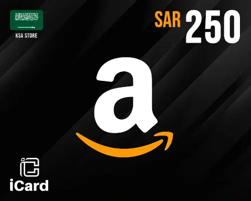 امازون بطاقة هدايا - 250 ريال (سعودي)